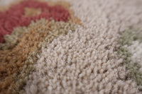 Floral Wool Area Rug