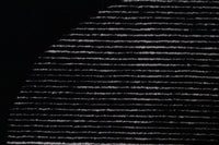 Black Stripe Wool Rug