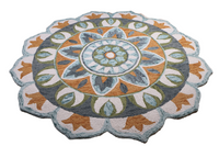 Dazzle wool area rug