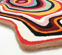 Irregular Wool Rug