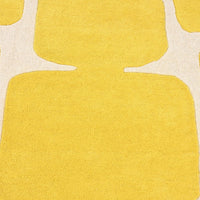 Geometric wool rug