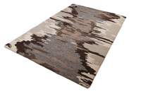 Abstract Wool Tuffted Rug