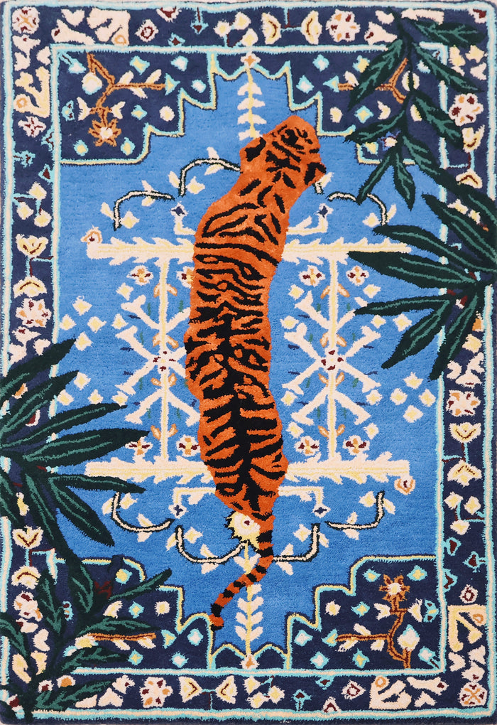 Bengal Tiger Wool Rug